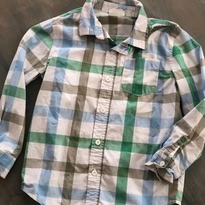 Crazy 8 button up shirt size 5/6